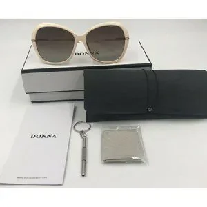 DONNA Women\'s Classic Polarized Sunglasses Shades Ultralight D72 White New DONNA Women main image 3